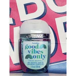 BBW Good Vibes Only Fresh Rainfall PocketBac Refill x4 Packs Total